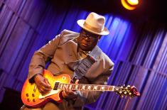 C.P. Love performing at the New Orleans Jazz Museum in 2012. (Mark J. Sindler/Louisiana State Museums)